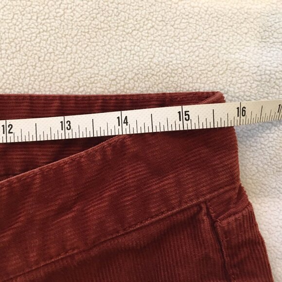 JCrew Matchstick Russet Brown Cords 28R EUC - Picture 4 of 9